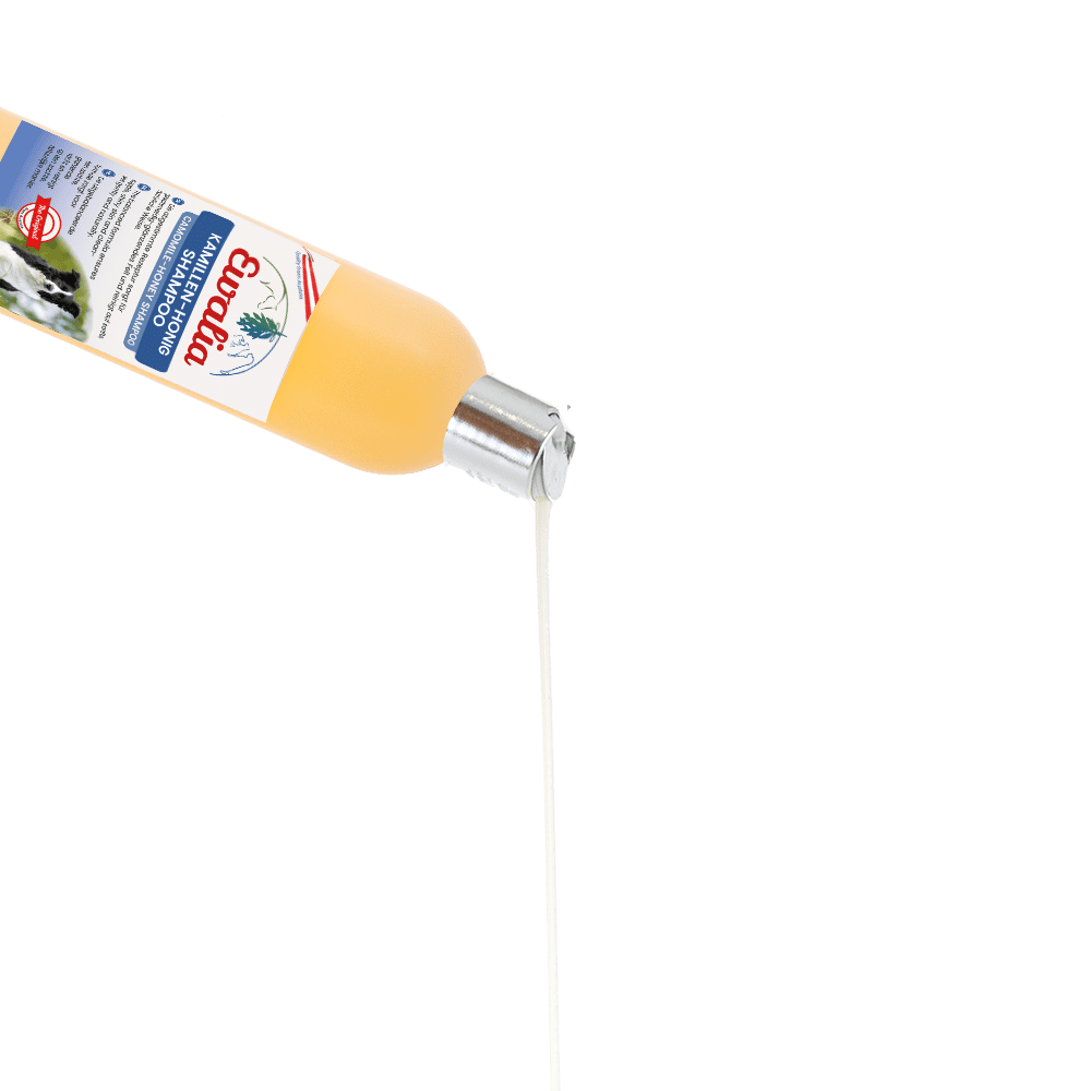 Ewalia Hunde Pflegemittel offen Kamillen Honig Shampoo