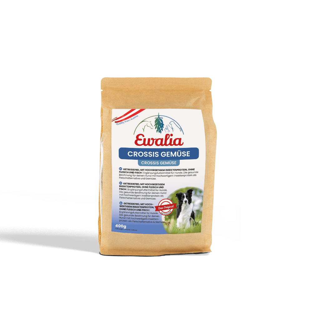 EWALIA Crossis Gemüse für Hunde 400g